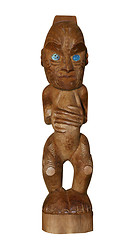 Image showing Traditional Maori Carving