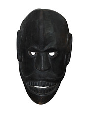 Image showing Black Wooden Mask