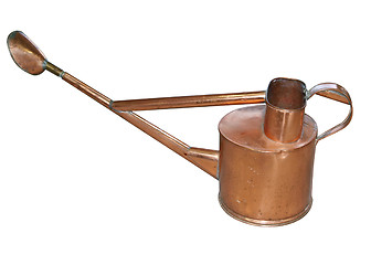 Image showing Antique Copper Watering Can