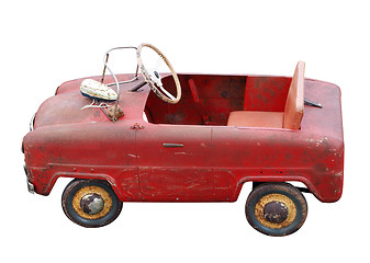 Image showing Antique Pedal Car