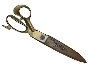 Image showing Large Antique Scissors