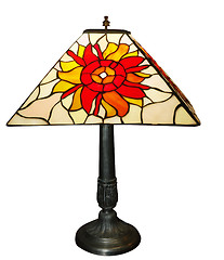 Image showing Antique Lead Light Lamp