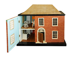 Image showing Antique Dolls House