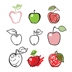 Image showing apple fruit designs.