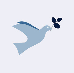 Image showing Dove of Peace Vector