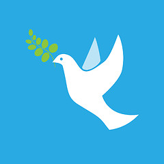 Image showing Dove of Peace Vector
