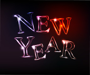 Image showing New Years background