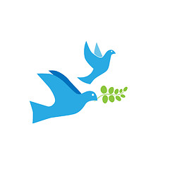 Image showing Dove of Peace Vector