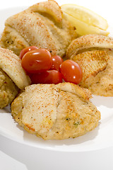 Image showing stuffed fillet of sole