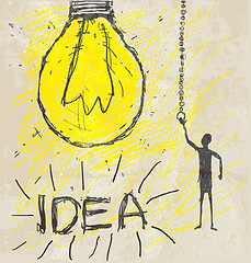 Image showing bulb drawing