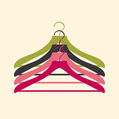 Image showing clothes hanger