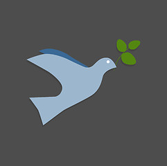 Image showing Dove of Peace Vector