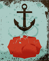 Image showing colorful anchor background