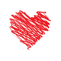 Image showing Red heart