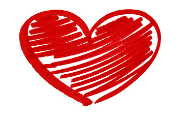Image showing red heart