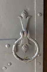 Image showing handle to the door