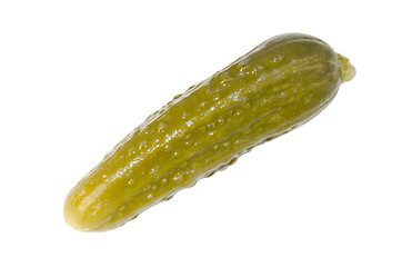 Image showing gherkin isolated