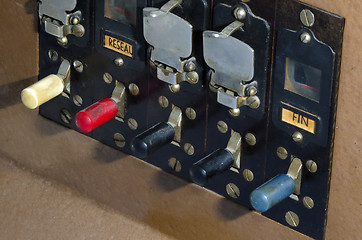 Image showing old switchboard call center