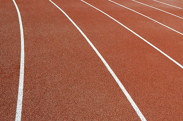 Image showing Athletics tracks