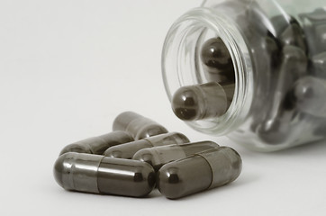 Image showing black pills