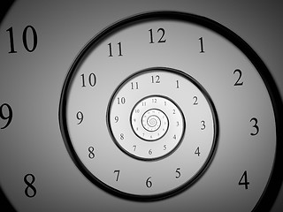 Image showing time spiral