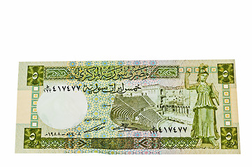 Image showing Currency of Syria 5 Pound