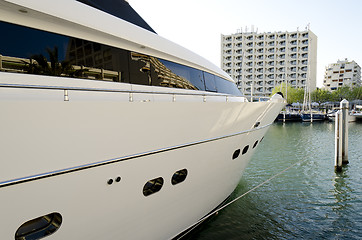 Image showing luxury yacht