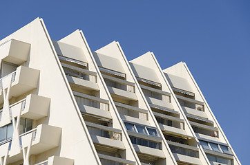 Image showing modern building pyramid