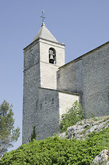 Image showing old church steeple