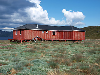 Image showing Arctic circle trail hut, Greenland