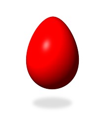 Image showing Egg Red