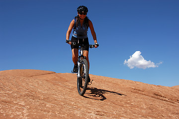 Image showing Mountain Biking