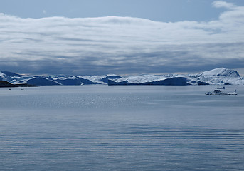 Image showing Iceberg, Greenland west coast in summer.