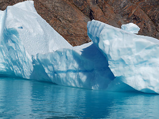 Image showing Bergy bit, Greenland.