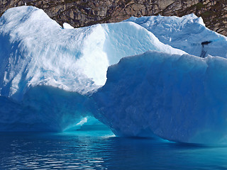 Image showing Bergy bit, Greenland.