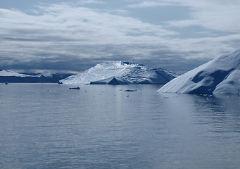 Image showing Iceberg, Greenland west coast in summer.
