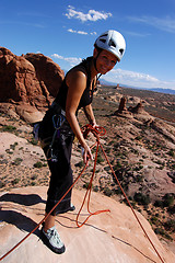 Image showing Rock climbing