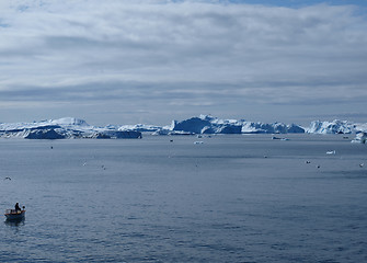 Image showing Iceberg, Greenland west coast in summer