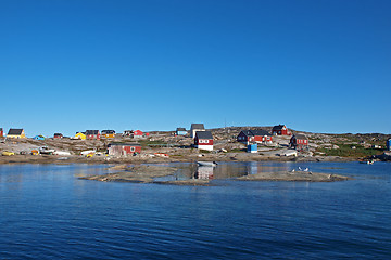 Image showing Oqaatsut fisher village, Greenland