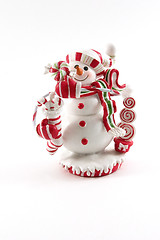 Image showing Christmas Decoration House - Snowman