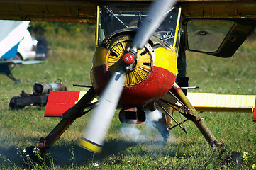 Image showing Sport aeroplane