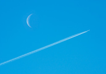 Image showing Jet in the sky.