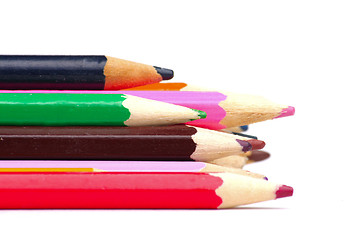 Image showing Some color pencils