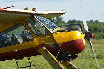 Image showing Sport aeroplane