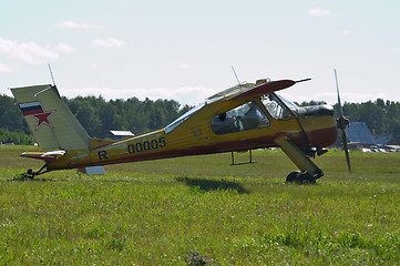 Image showing Sport aeroplane