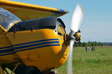 Image showing Sport aeroplane