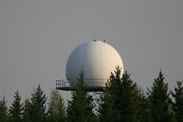 Image showing Radar dome