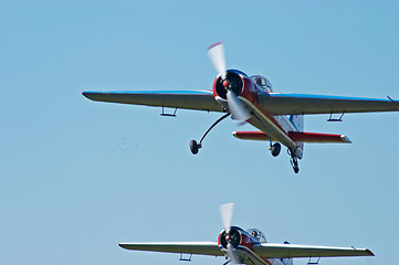 Image showing Sport aeroplanes