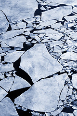 Image showing Broken ice