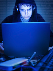 Image showing The hacker 